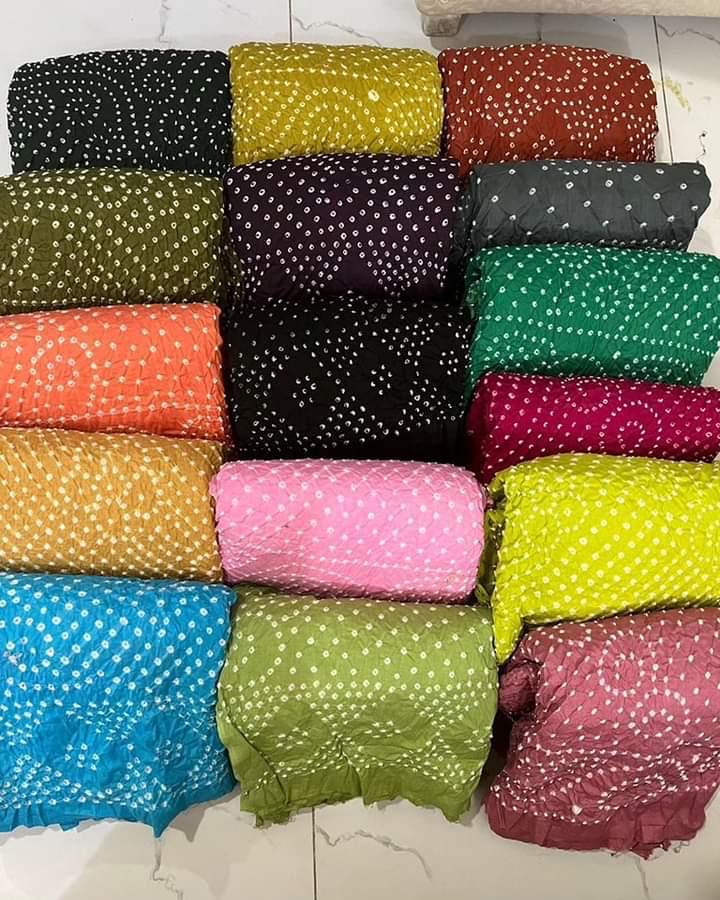 Crinkle Chiffon Chunri 2pc 1
