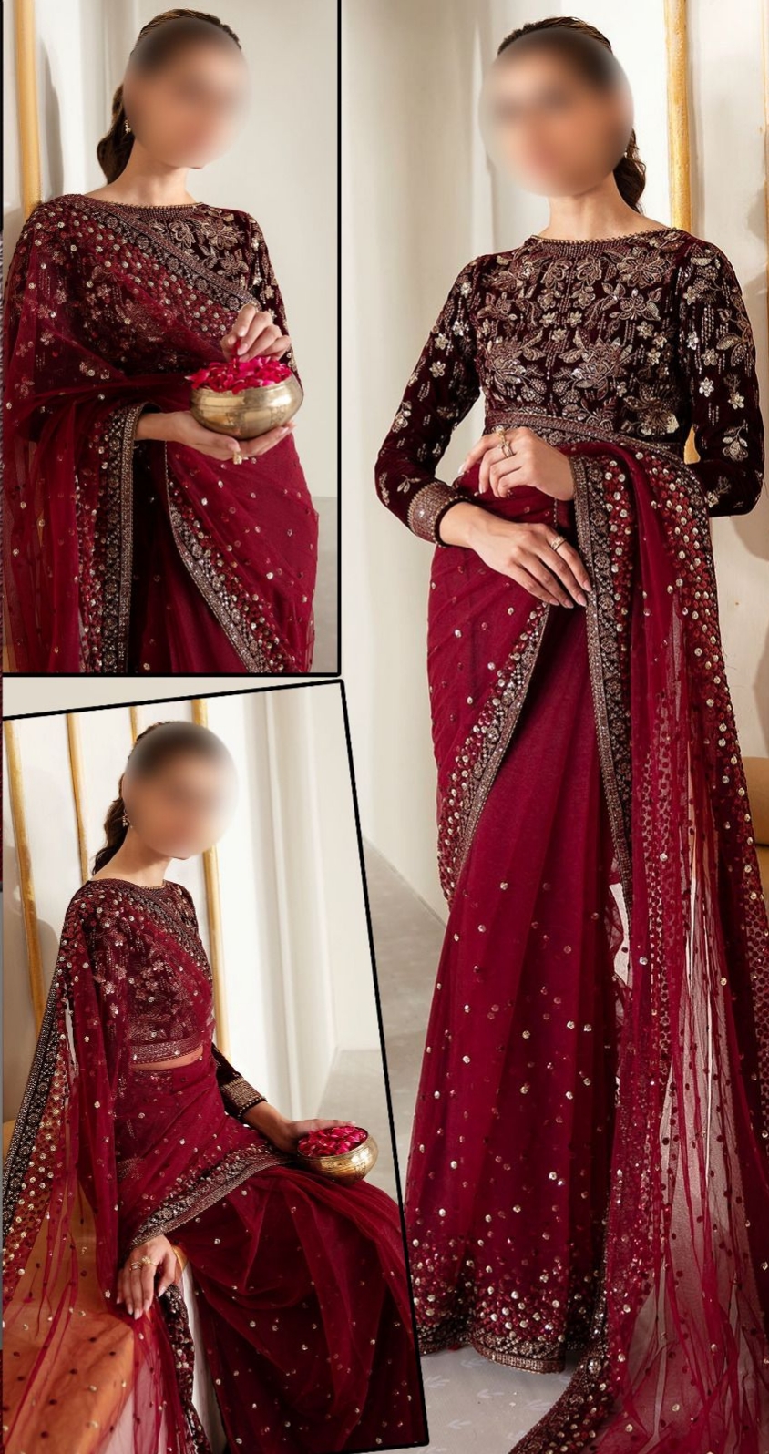 Jazmin Saree Unstitch Master Replica 💞