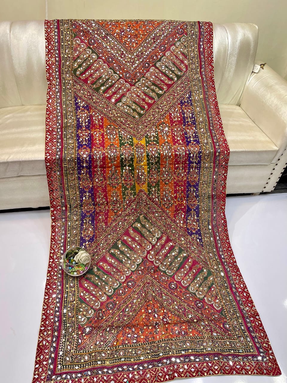 Indian Kattan Silk Shawls