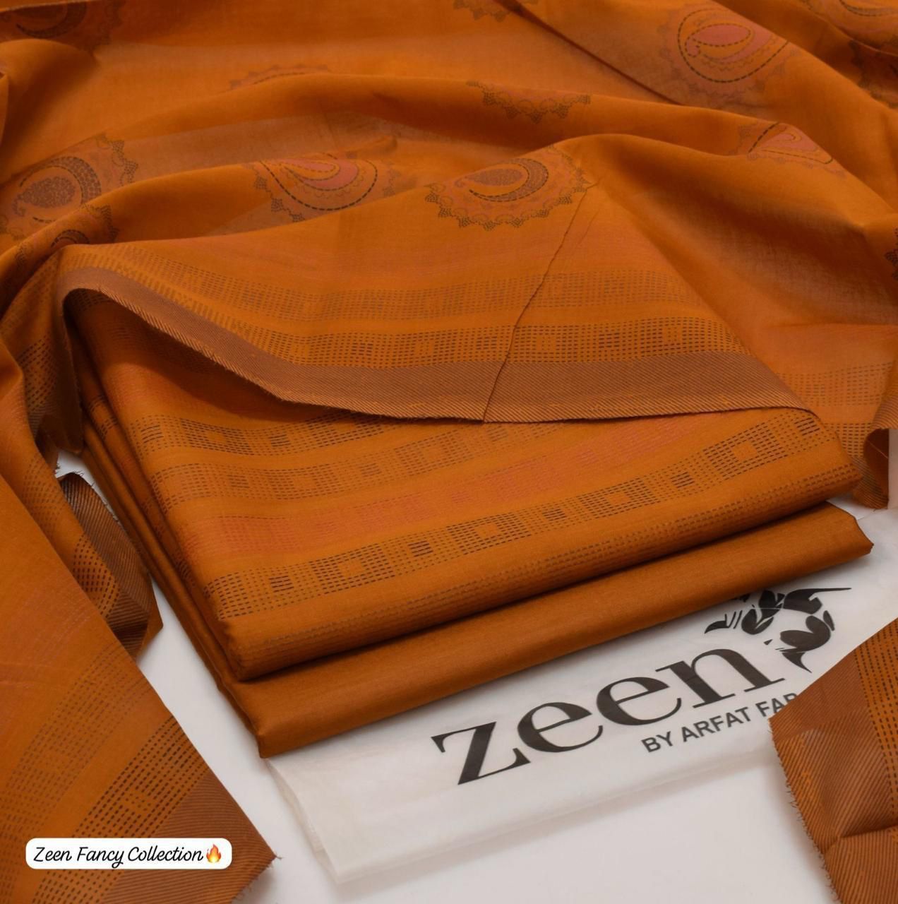 💯 Zeen by Arfat Lawn 3pc