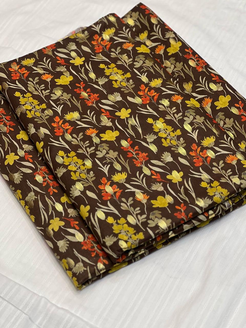 Imported Foil Printed Lawn 2pc