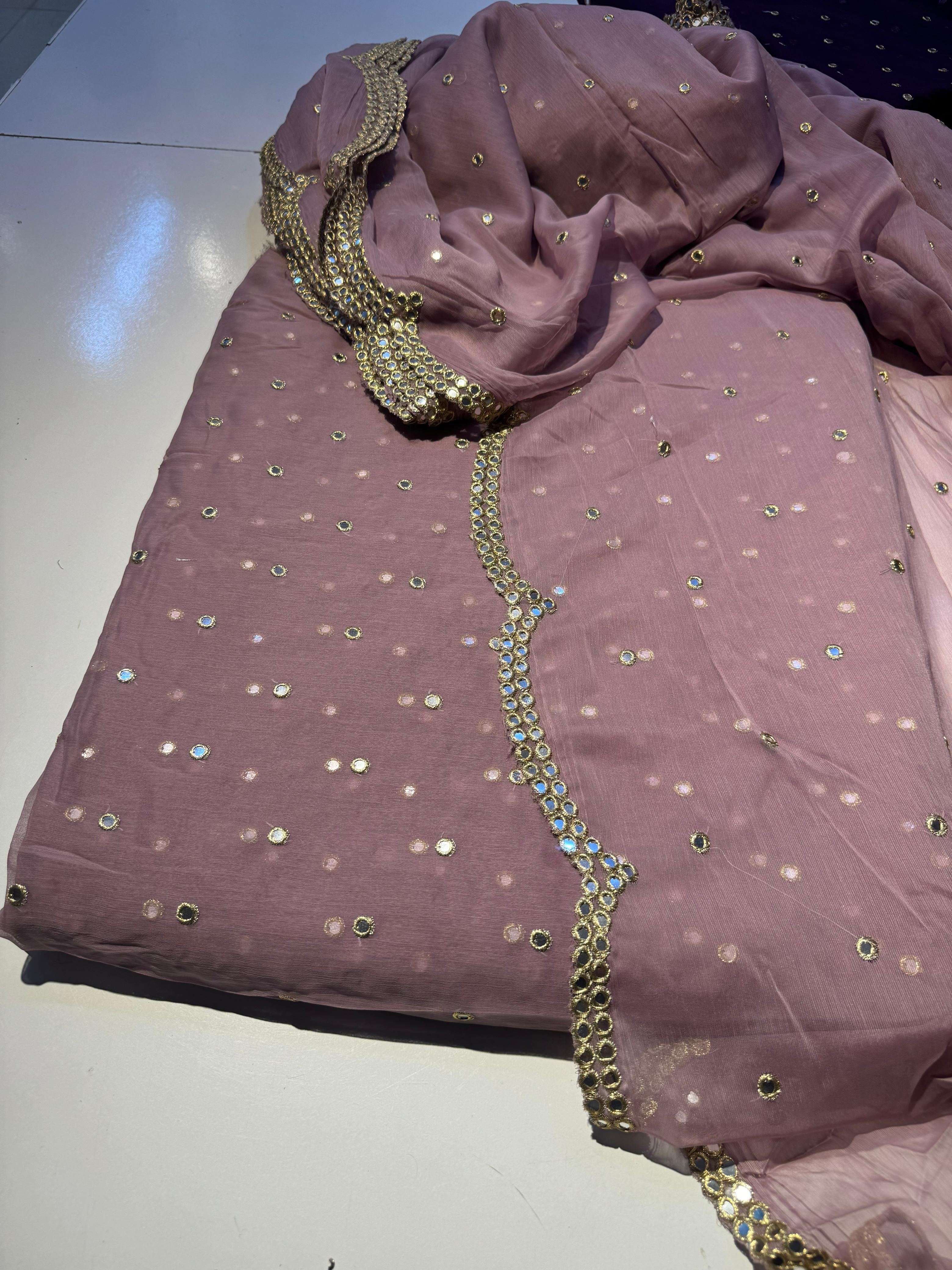 Chiffon 2pc Fancy