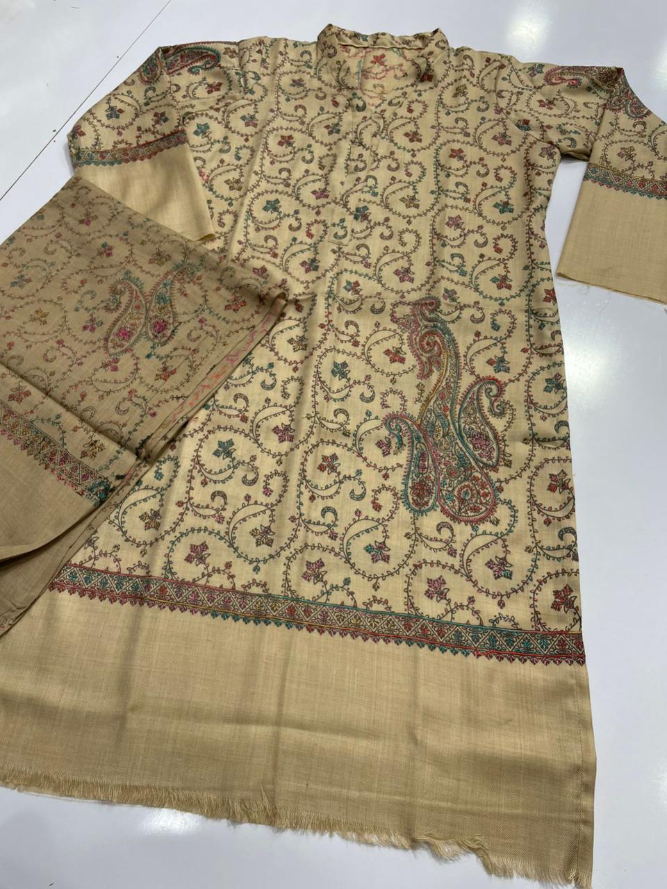 Pashmina Kashmiri Embroidered Stoles 1