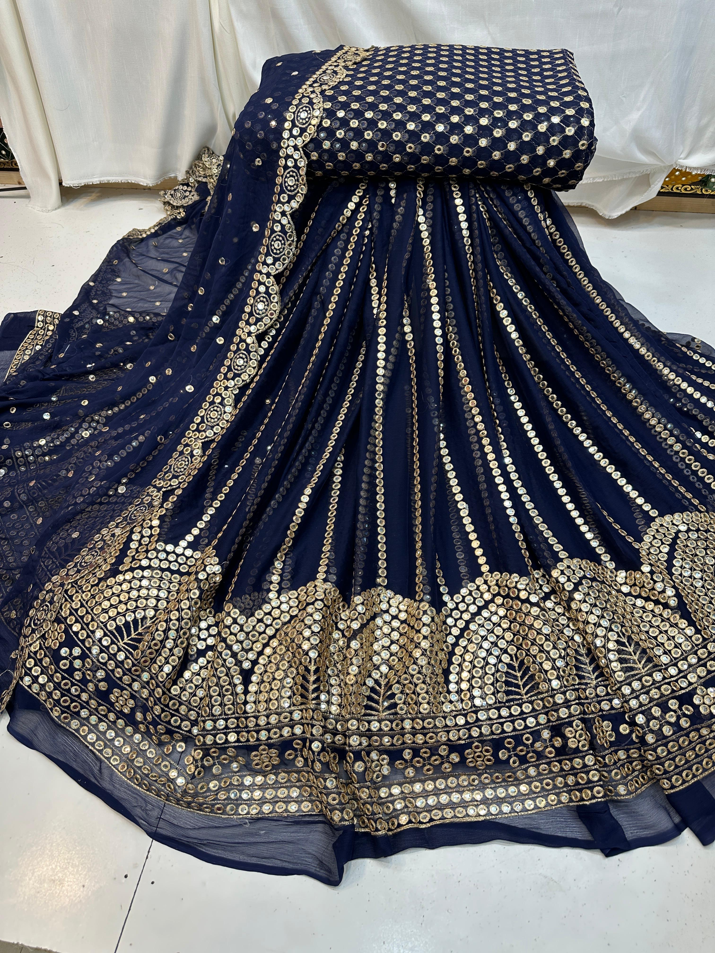 Luxury Lehenga Choli 9MM Work