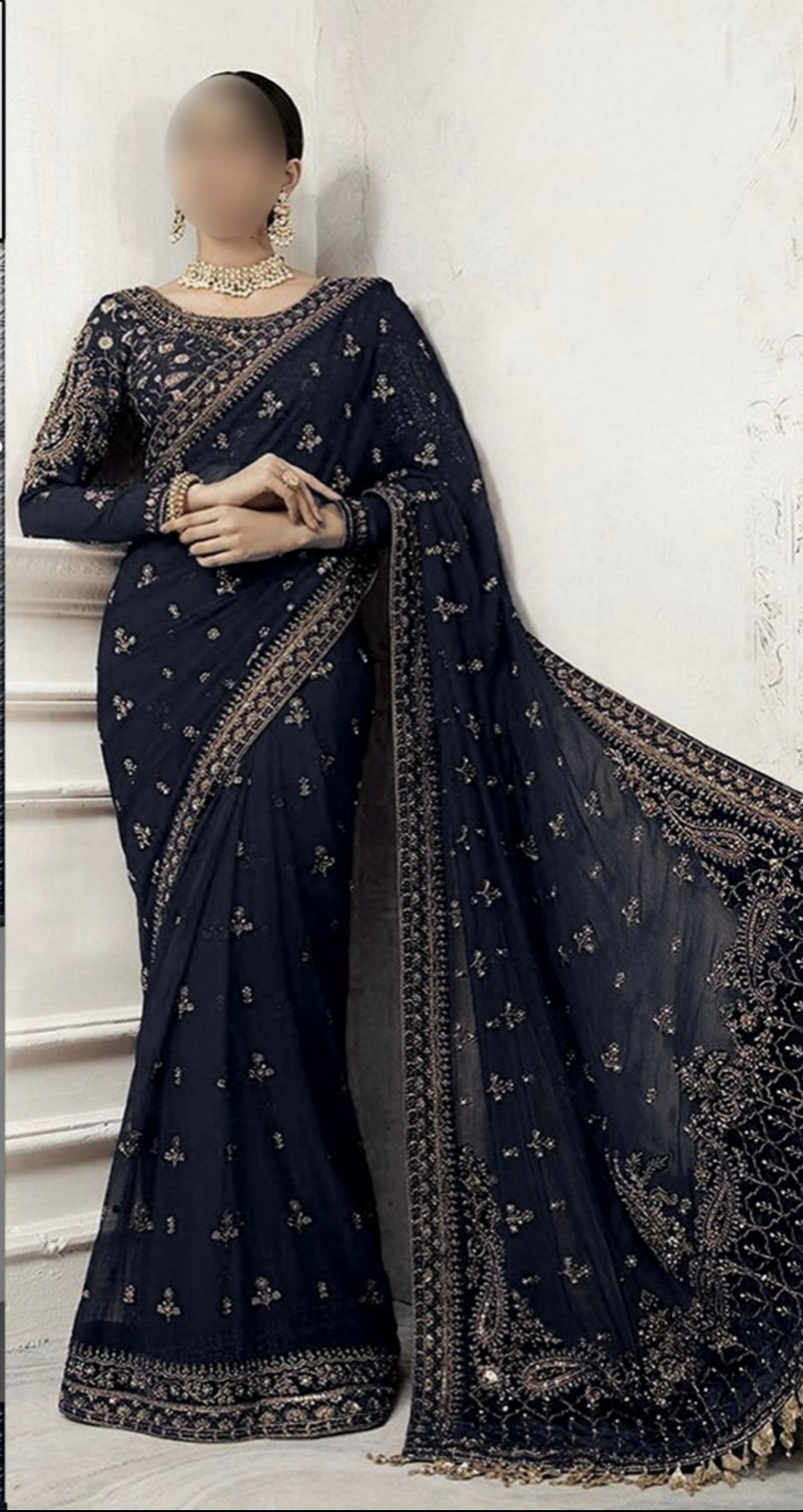 Maria B Saree Replica Unstitch 💞