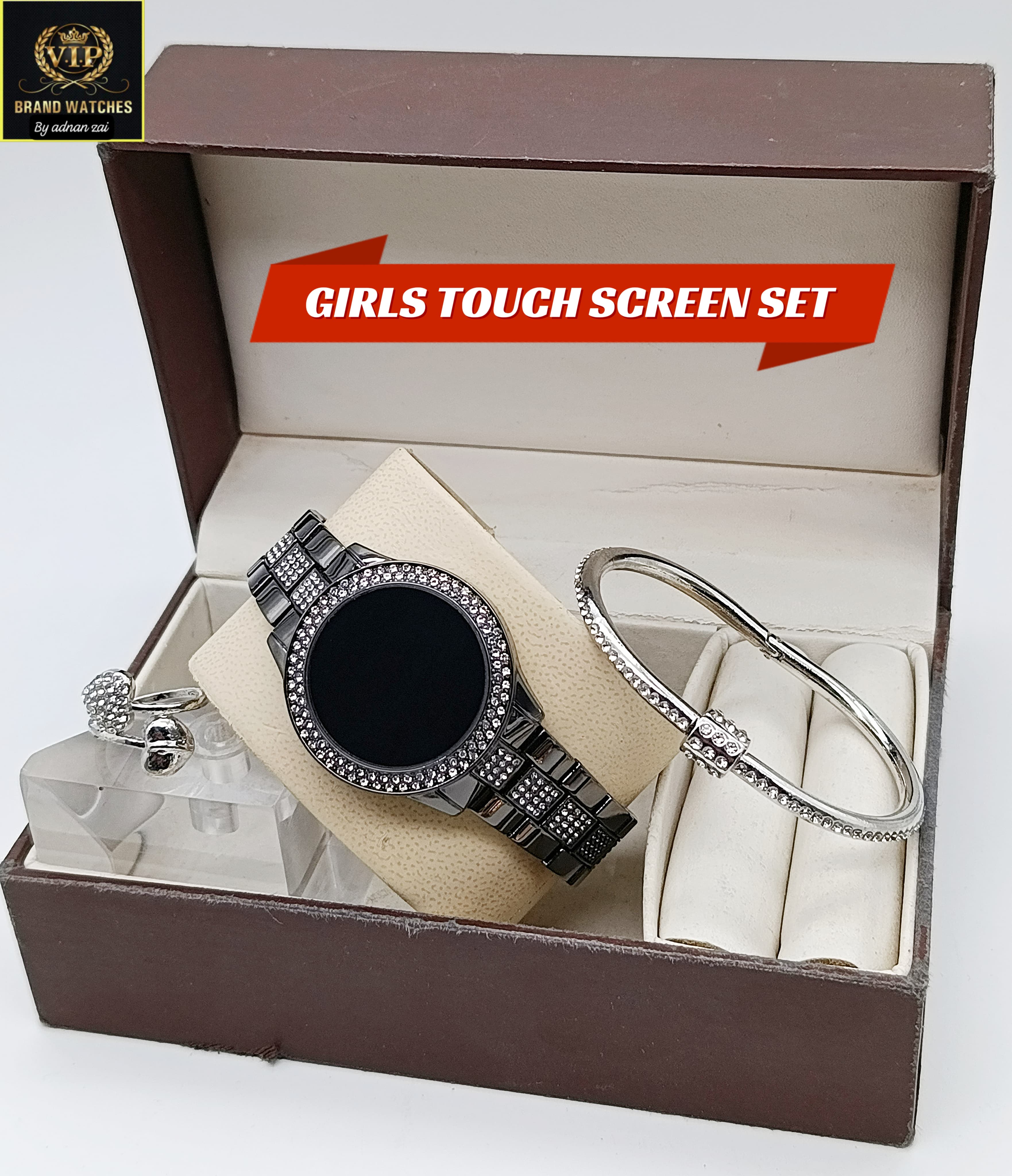 Touch screen watch