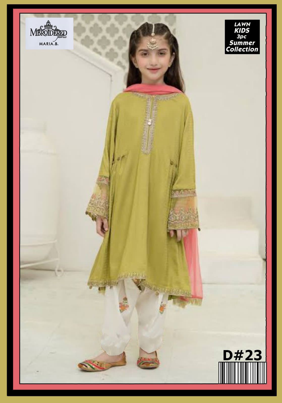 Kid's Lawn Collection Unstitch Dress