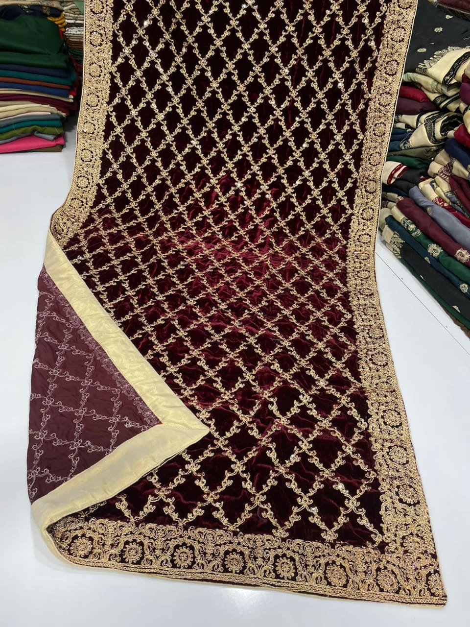 Velvet Shawls 1