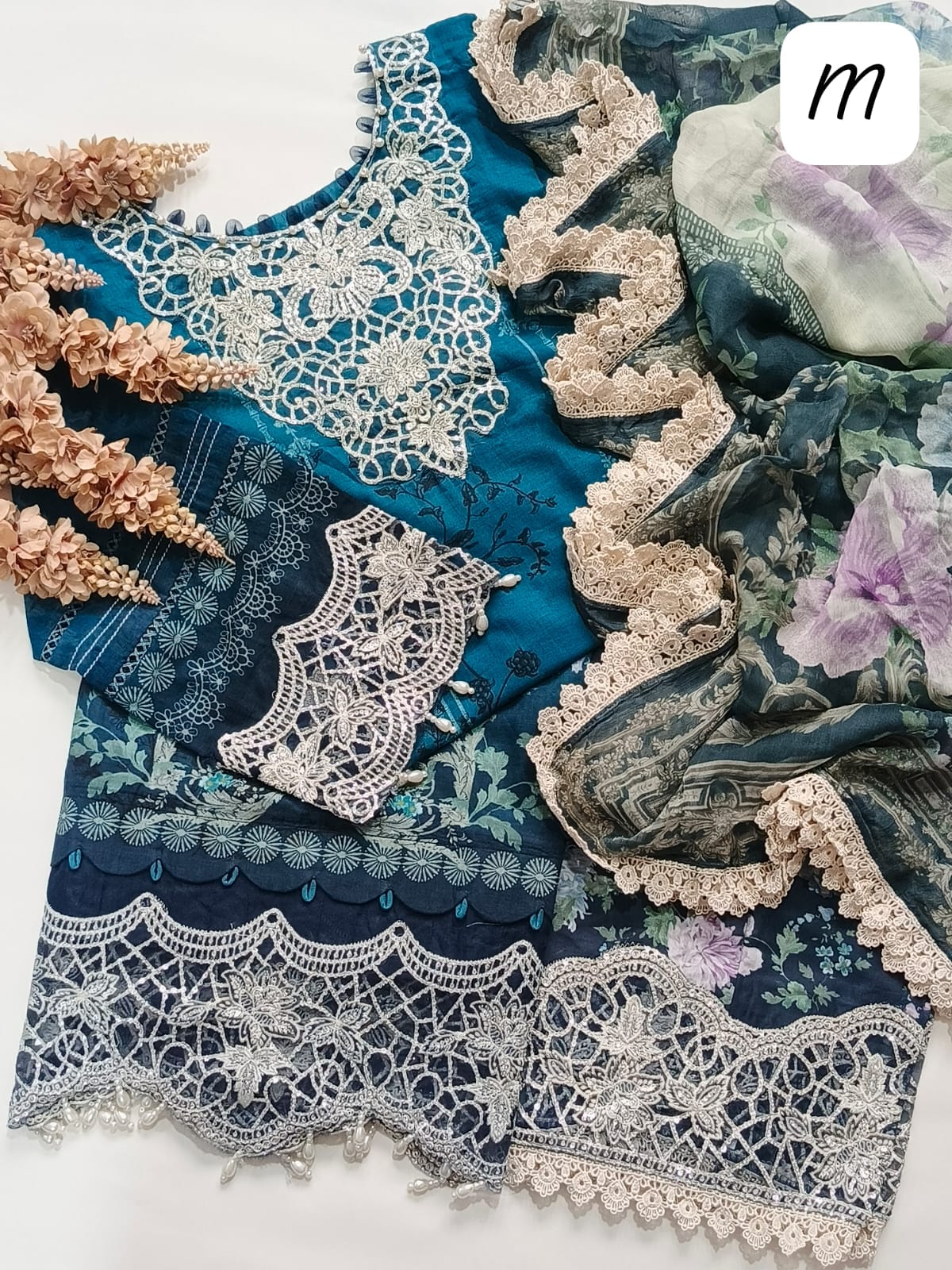 💯 Original Adan Libas Stitch 3pc Dress