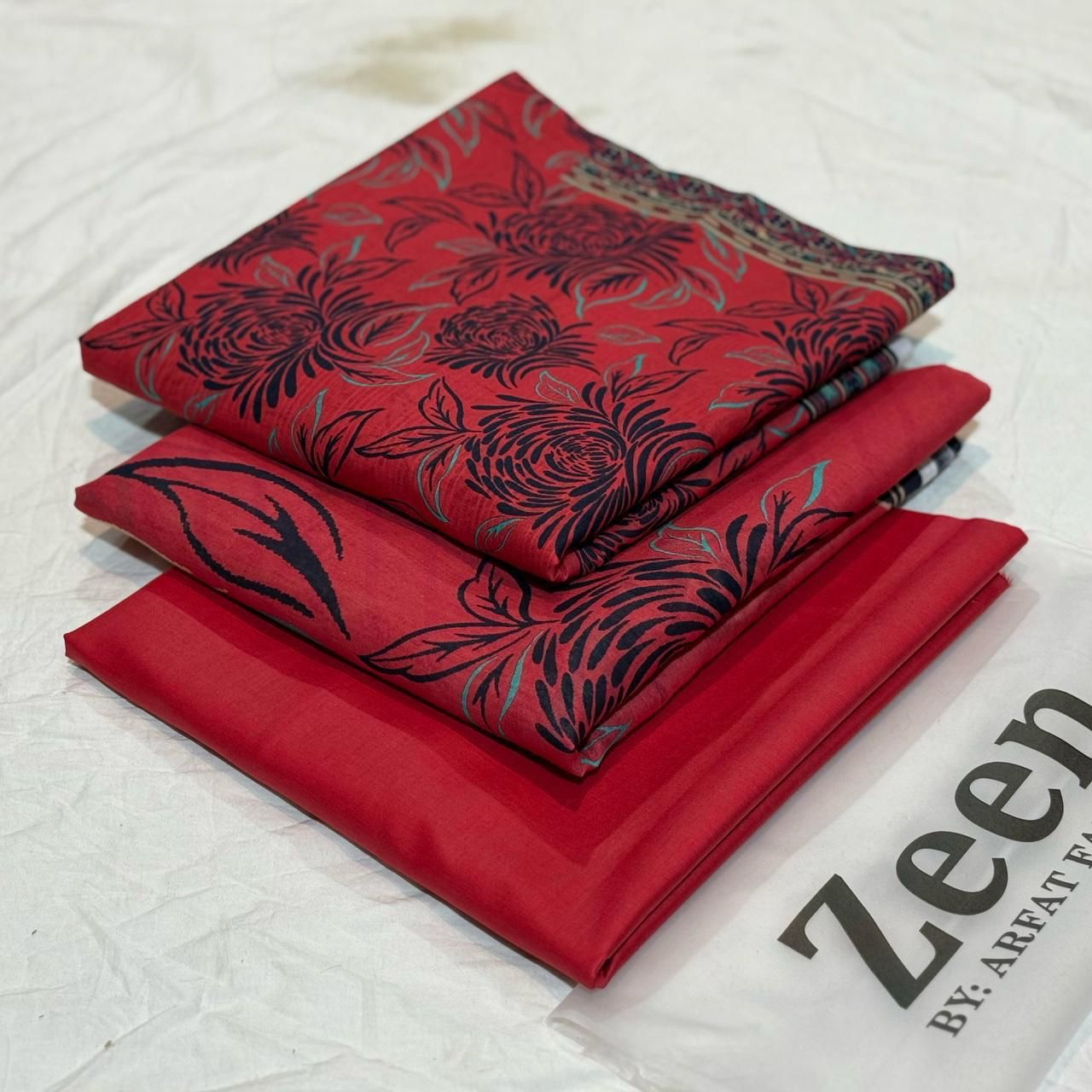 💯 Zeen by Arfat Lawn 3pc