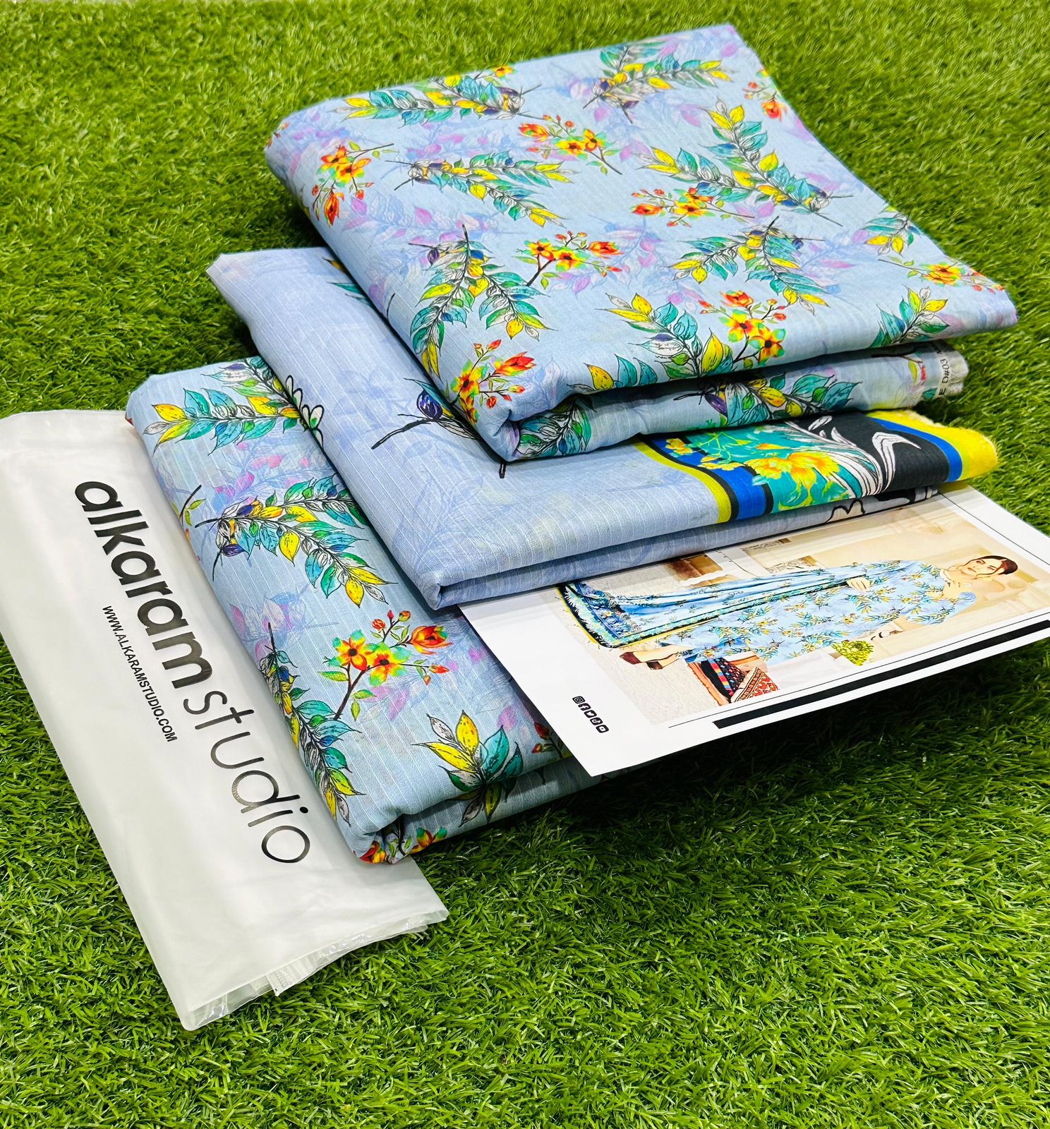 Al-Karam Bana Dora Lawn 3pc