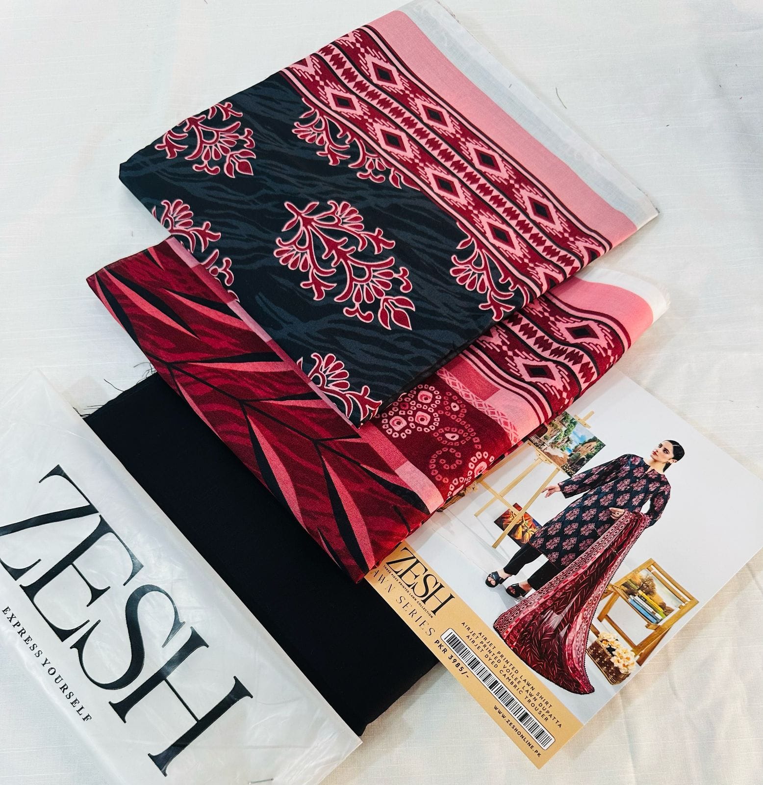 Zesh Lawn 3pc Printed
