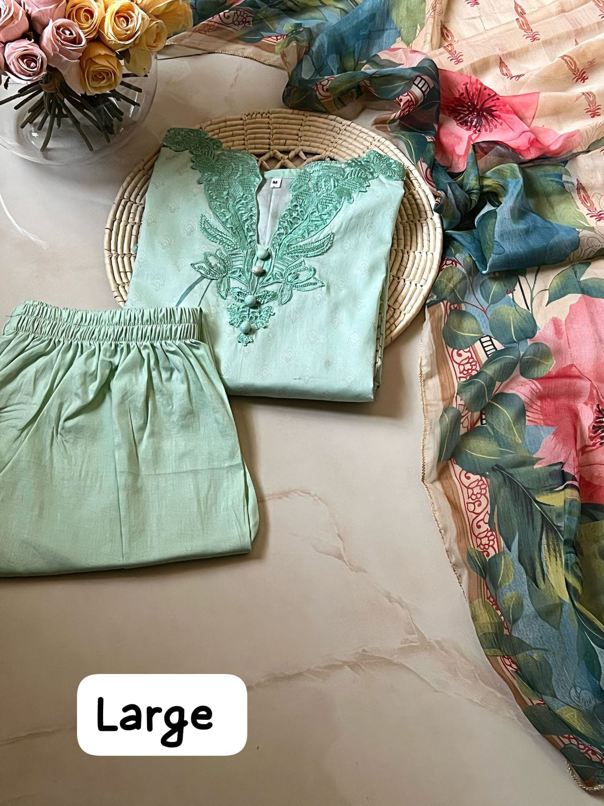 Lawn Stitch 3pc Dress 👗 2